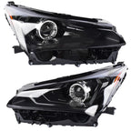 2X LED Headlight w/o AFS for Lexus NX200t NX300 NX300h (2018–2021)