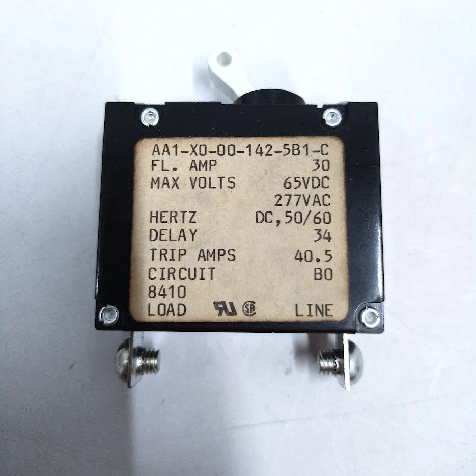 3X Carling Switch AA1-X0-142-5B1-C Circuit Breaker Switch 30 Amp