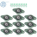 Set of 10 Pillow Block Flange Bearings for Various Models (3/4" Bore)