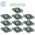 Set of 10 Pillow Block Flange Bearings for Various Models (3/4" Bore)