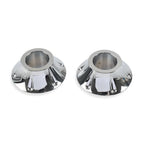 Set of 2 Front 25mm Tapered Axle Wheel Spacers for Harley Electra Glide Road King (2008–2023)