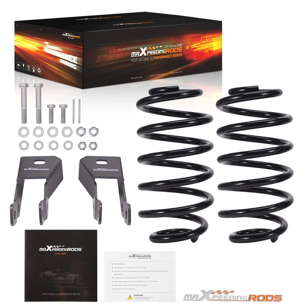 Performance Rear Lowering Kit 4 Inch for Chevy Suburban Escalade EXT (2007–2020)
