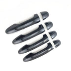 4 Pcs Black Car Door Handle Covers for Toyota Hilux (2015-2020)