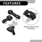 Engine Motor Mount for Honda Civic 1.8L (2006–2010) Set of 1