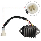 Voltage Rectifier Regulator for Yamaha YTM225D, YFM200, YTM200 (1985–1989)