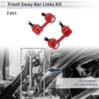Set of 2 Front Stabilizer Bar Links for Acura CL (2001–2003) No.K90340/K90341
