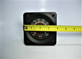 Square 4" Black Face 0-65 MPH Gauge + Bracket for Medallion 4522