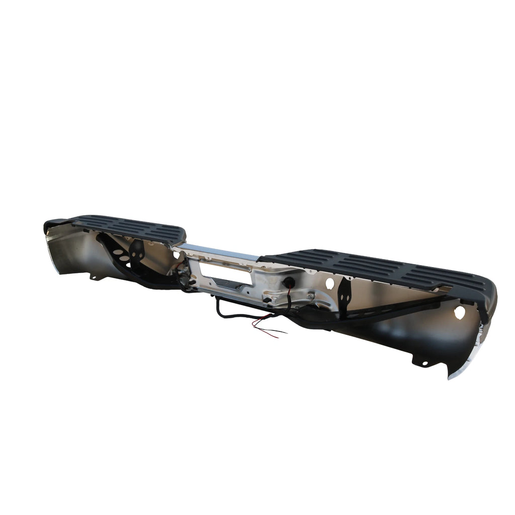Chrome Rear Step Bumper for Ford F250 F350 Super Duty (1999–2007)
