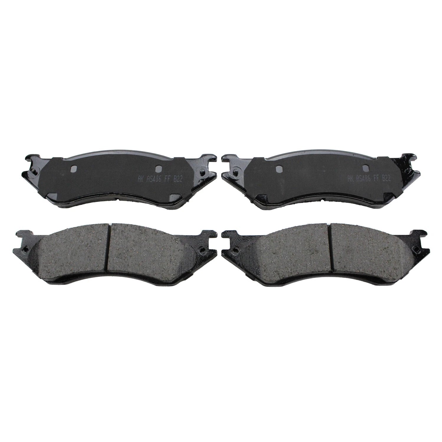 Akebono ProAct Front Disc Brake Pads for Dodge B1500 Ram 1500 Van (1998–2002)