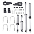 2.5in Leveling Lift Kit for F-150 4WD (1997–2003) Shocks + Torsion Bar Keys