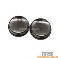 2.75" Turn Signal Light Lens Covers for Kawasaki Vulcan 1600 Classic/Nomad