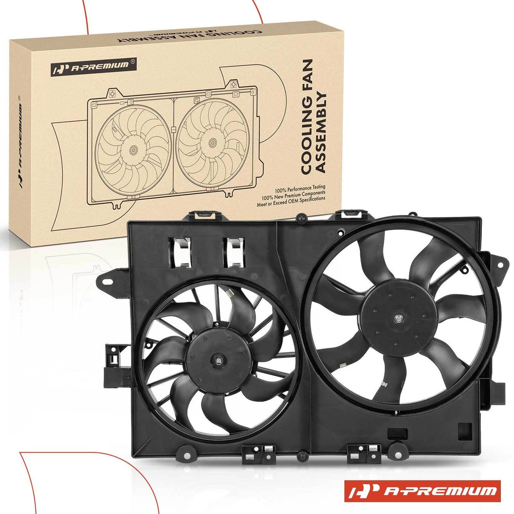 Dual Cooling Fan Assembly for Chevy Equinox Pontiac (2006–2008)