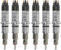 6X Common Rail Injector 0445120177 5254261 for Cummins QS4.5 QSB6.7 (2010–2023)