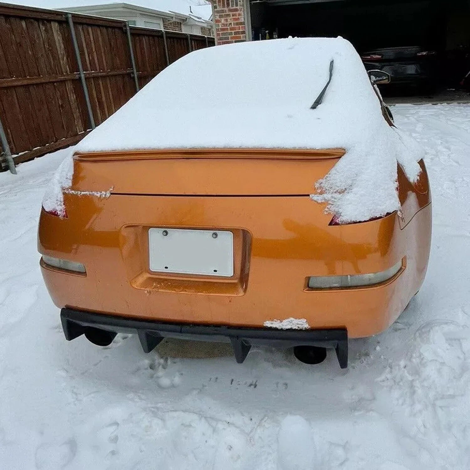 Rear Bumper Lip Diffuser for Nissan 350Z (2003–2008)