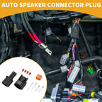 2 x Auto Speaker Connector Plugs for Hyundai (Compatible with Various Models)