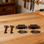 Drawer Lock with Key for Antique Small Box Cabinet (Matal+Zinc Alloy)