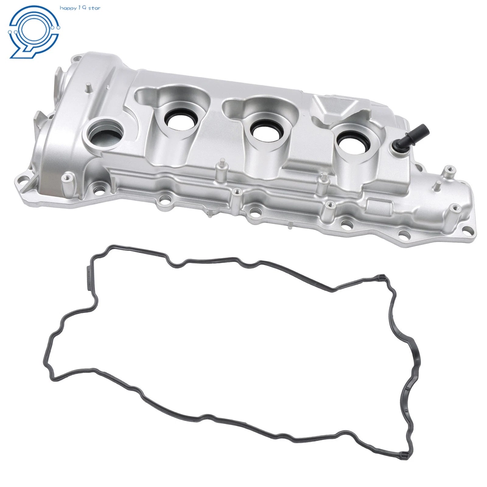 Aluminum Left Valve Cover for Chevy Malibu Equinox Enclave G6 G8 (2008–2017)
