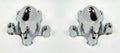 Center Hub Caps Pair Spider Bullet for Ford 5x4.5 5x4.5 (2000–2020)
