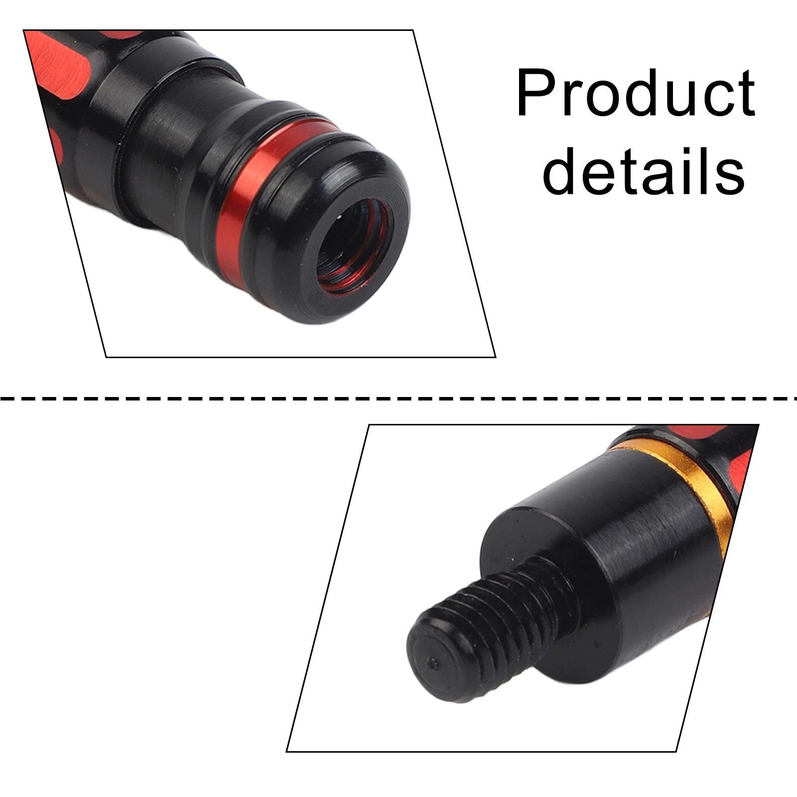 Fishing Connector Quick Release Head 8mm Alloy Anti-Rotation Mechanism