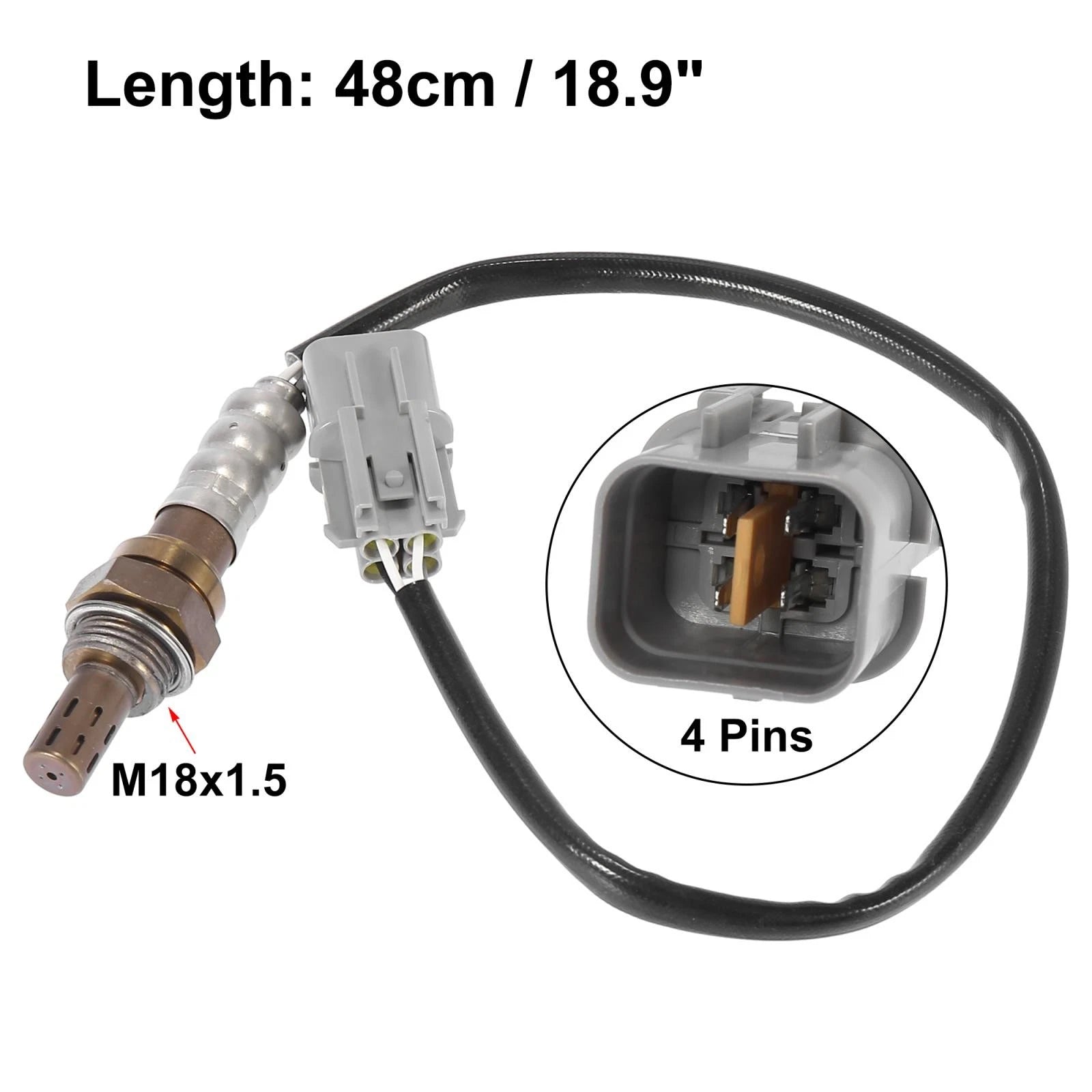 O2 Oxygen Sensor Front Left for Kia Sorento Cadenza Sedona (2011–2018) 39210-3CAA0