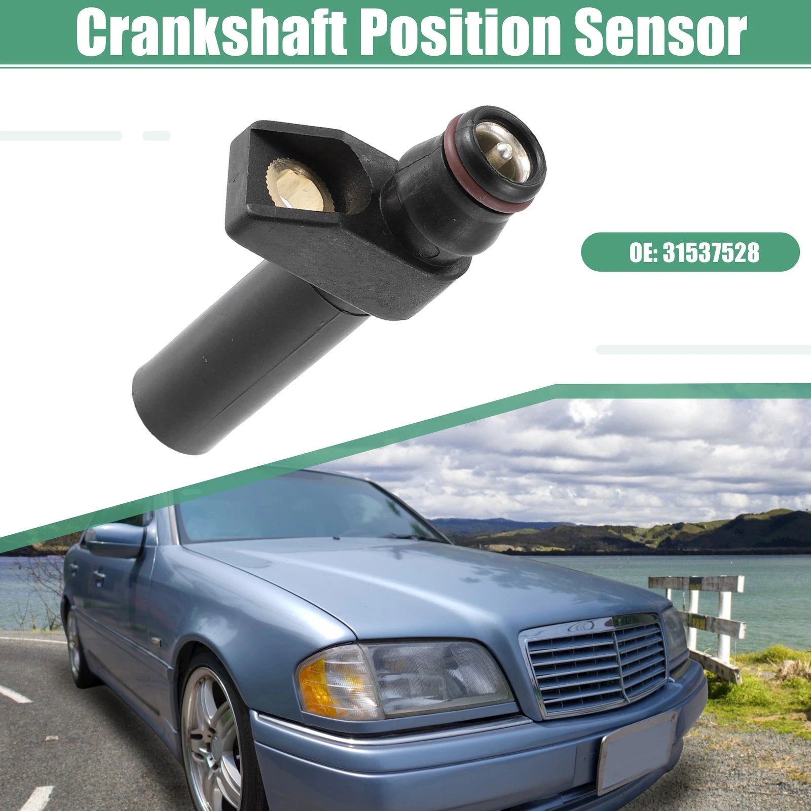 Crankshaft Position Sensor 31537528 for Mercedes-Benz C220 (1996)