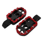 Foot Pegs for Harley Softail Fat Bob Black Red (2018-2024)