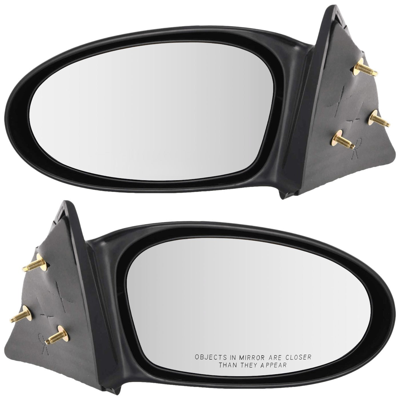 Set of 2 Mirrors for Coupe Sedan Left Right Pair