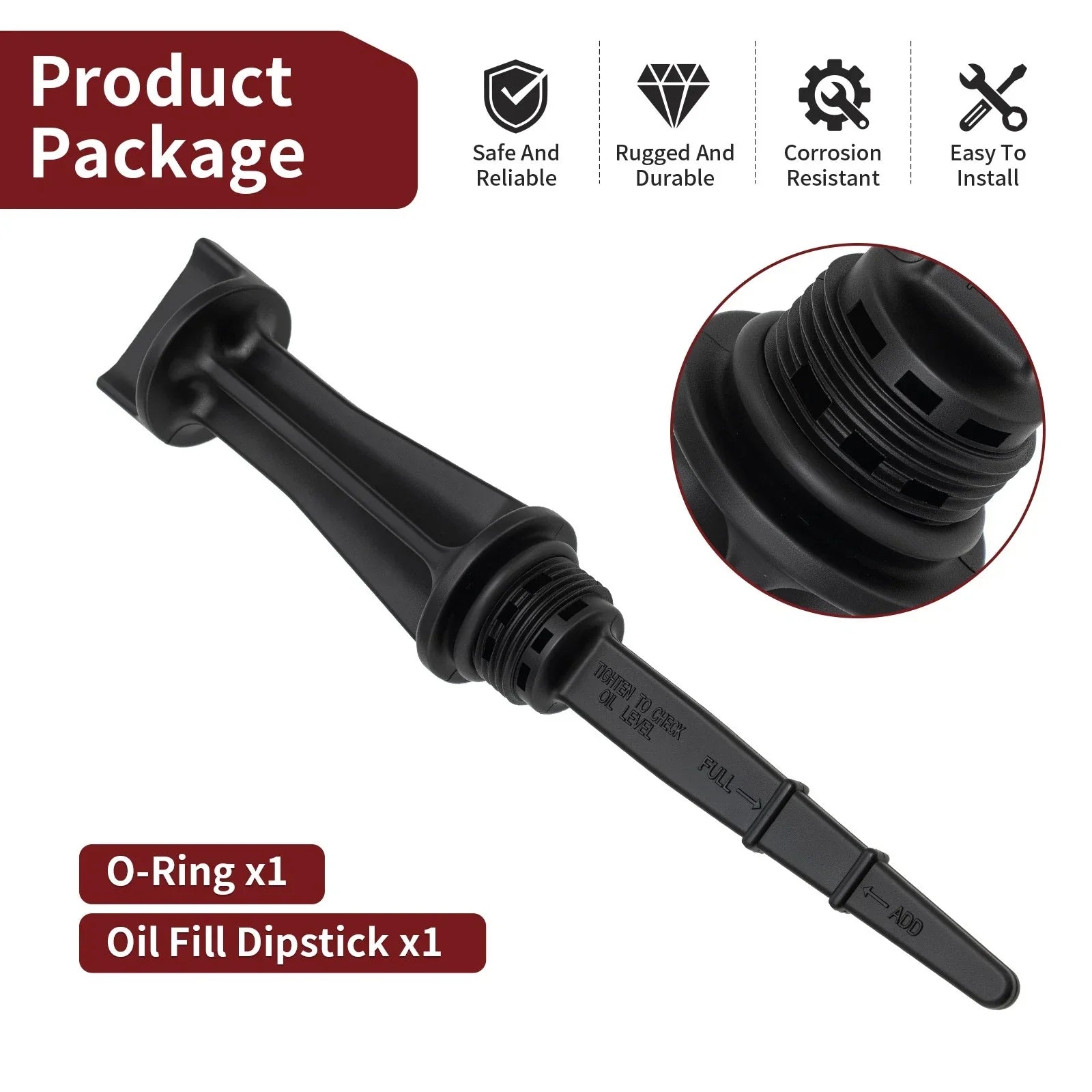 Oil Fill Dipstick for Polaris Sportsman X2 570 EPS (2015–2025)