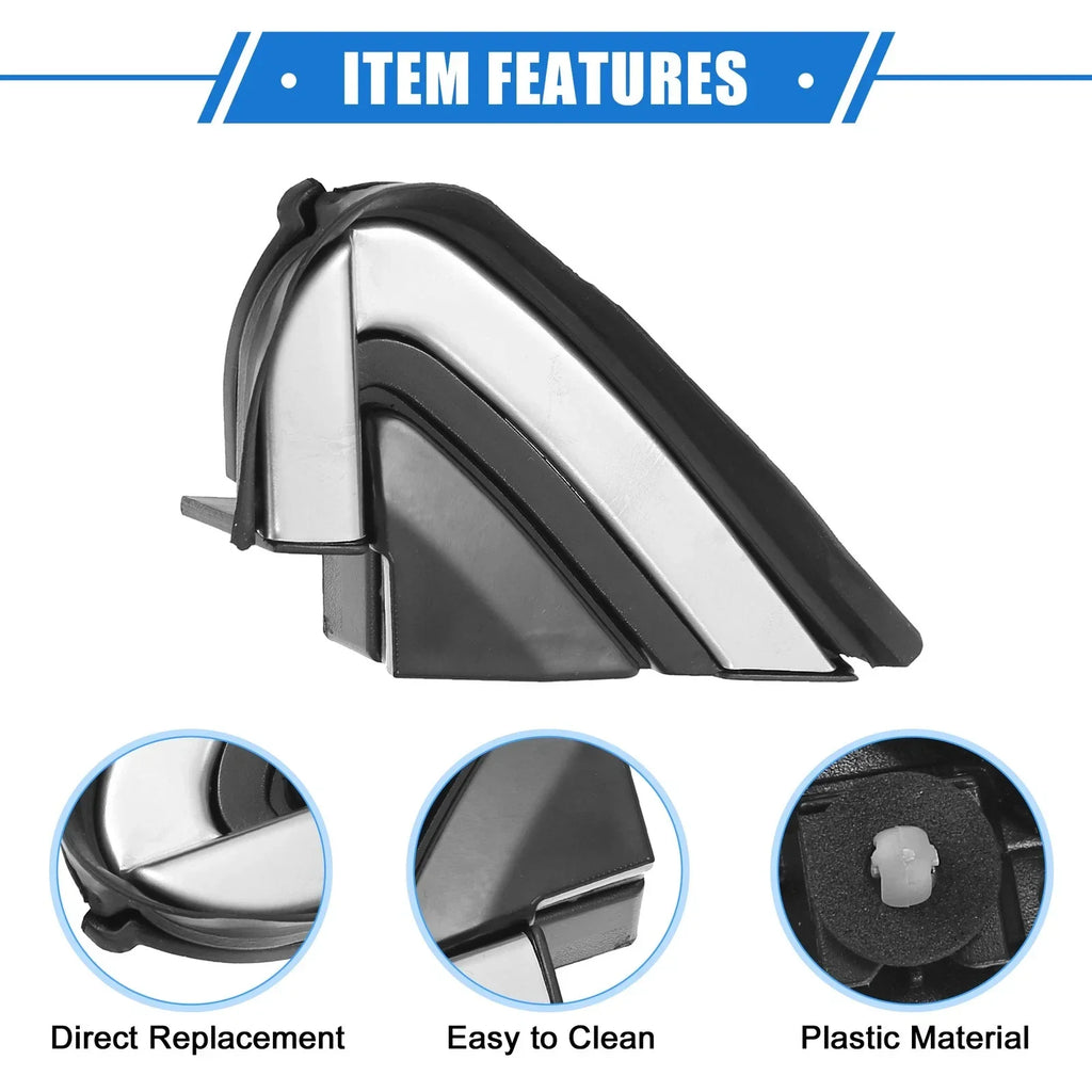 2 x Left Right Mirror Corner Triangle Fender Covers for Honda CR-V (2007-2011)
