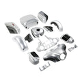 Fairing Body Work for Harley Electra Glide (2014–2024) Silver/Black Honeycomb Fade