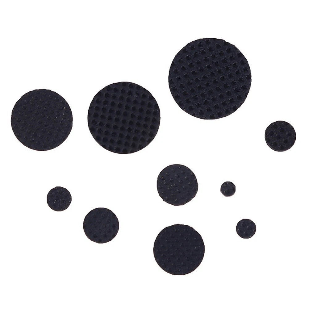 Conductive Black Silicone Keypad Pad Dots Set of 5 (0.15cm - 0.5cm)