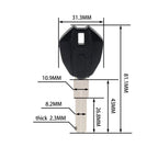 Uncut Blank Key for DUCATI Monster 659 696 795 796 1100 (2008-2015)