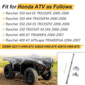 Rear Axle Shaft Wheel Hub for Honda Rancher TRX350 TRX400 (2000–2007)