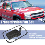 Set of 1 Transmission Filter Oil Pan Gasket Kit for Chevrolet Silverado (2007–2018)