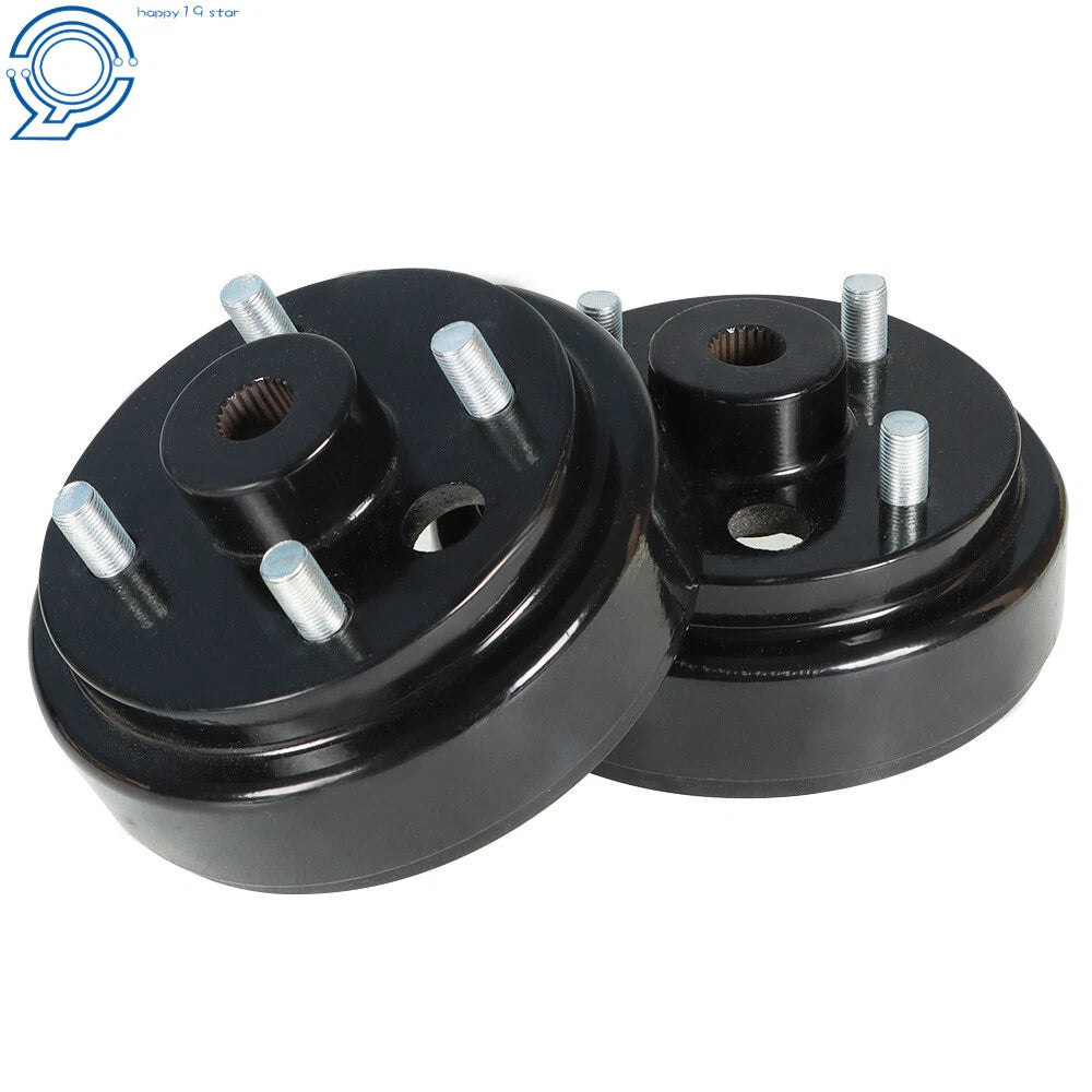 2X Rear Wheel Brake Hub Drum for EZGO TXT Golf Cart (1982–Present)