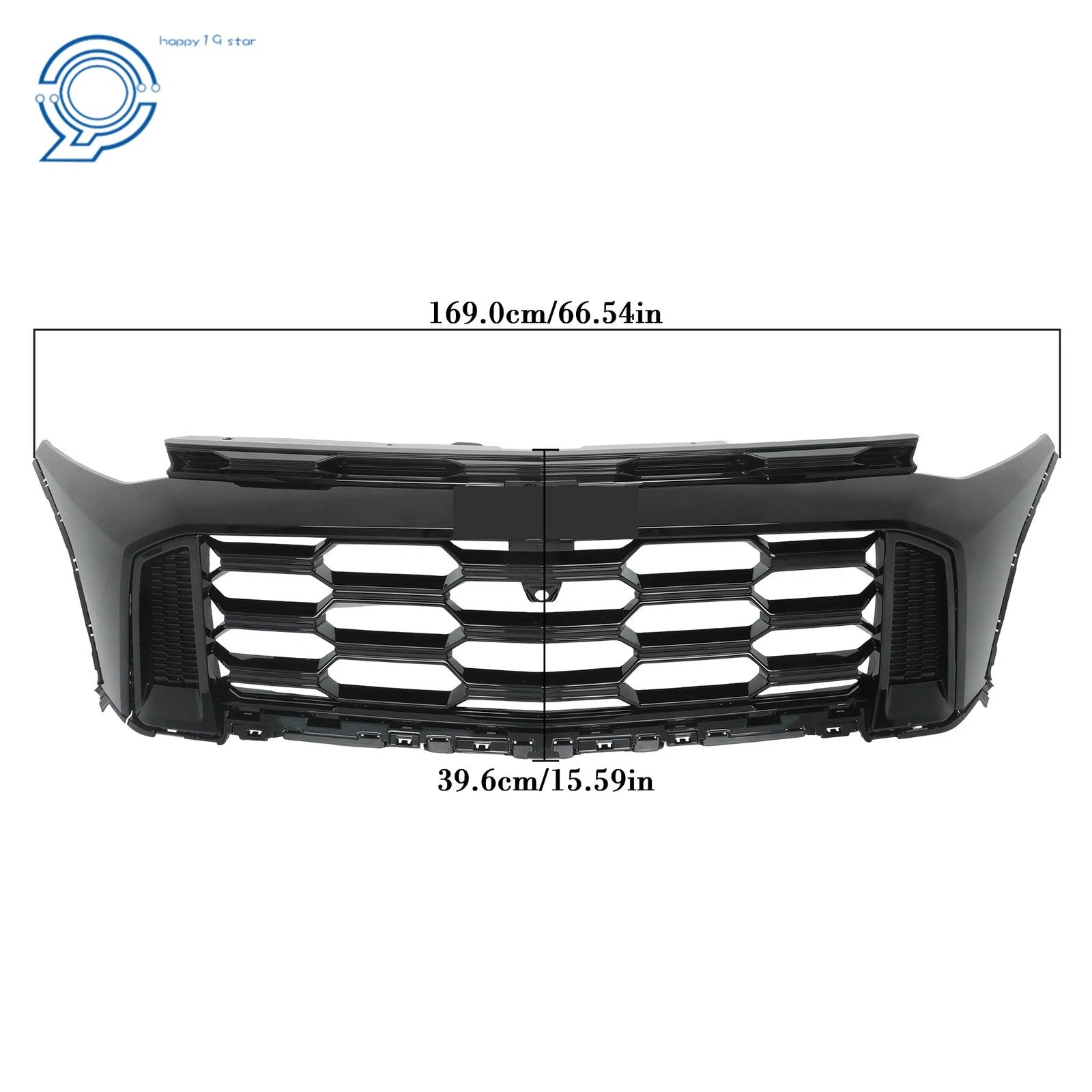 Front Bumper Upper Grille for Chevrolet Equinox (2025-2026)
