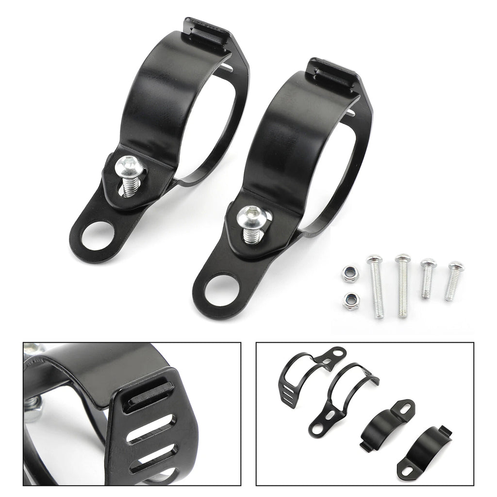 Front Turn Signal Light Bracket Holder for Universal 41-51mm (T9)