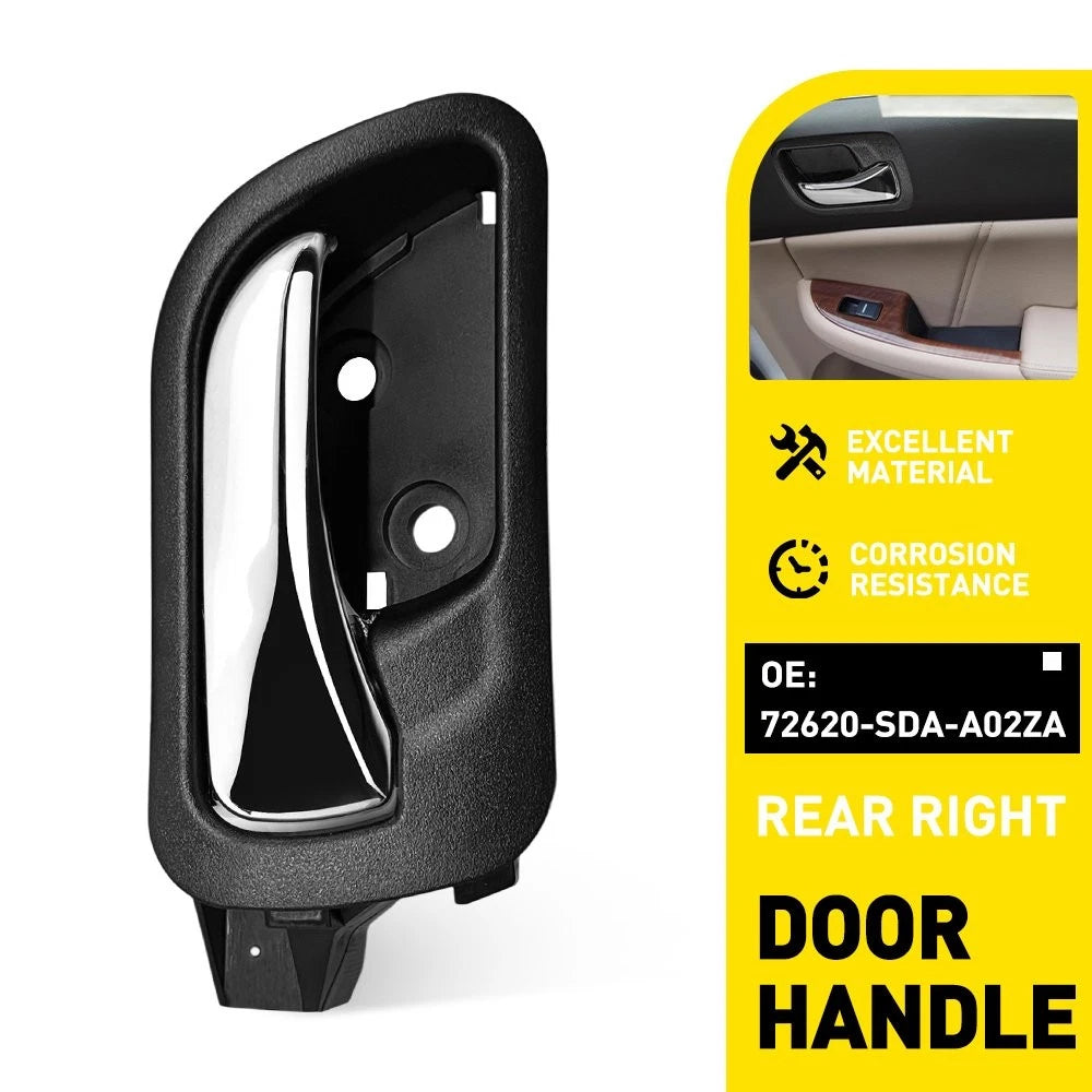 Rear RH Passenger Interior Door Handle for Honda Accord Sedan (2003–2007)