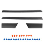 4Pcs Door Lower Molding Trim for Toyota FJ Cruiser (2007–2014) Black