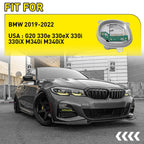 Set of 4 Yellow Angel Eye DRL LED Modules for BMW G20 330i M340i (2019–2022)