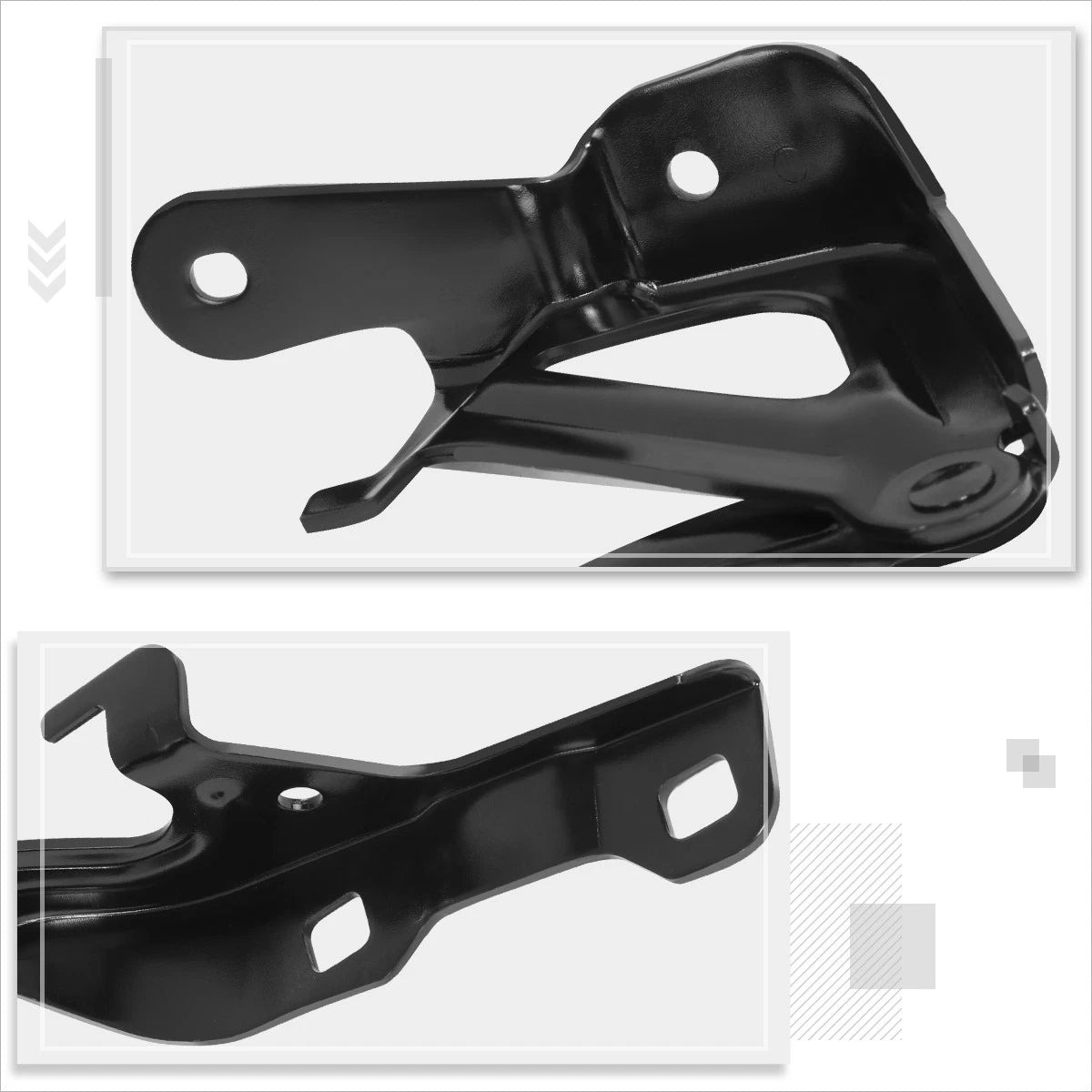 Front Upper Grille Trim Moulding for Chevy Camaro SS (2010–2013) Black