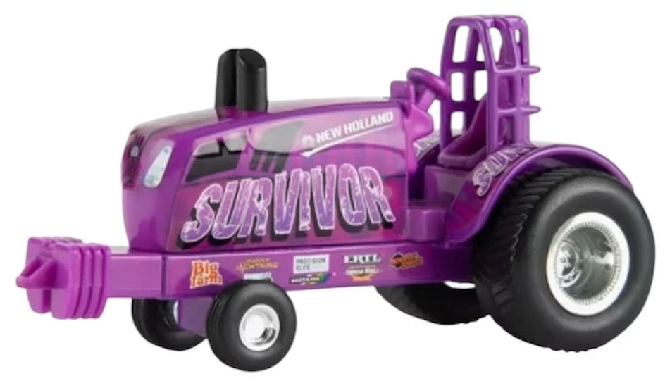 ERTL Pulling Tractor for New Holland (1/64, Chase Edition, Purple)