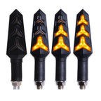4X LED Turn Signal Lights for Honda VT VLX VTX Shadow (12V)