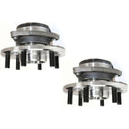 Wheel Hubs for Chevrolet K1500 (1988–1994) Front Left & Right with Bearing