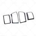 4X Carbon Fiber Air Outlet Frame Cover Trim for Ford Ranger (2015–2022)