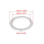 Set of 10 Oil Drain Plug Gaskets for Toyota