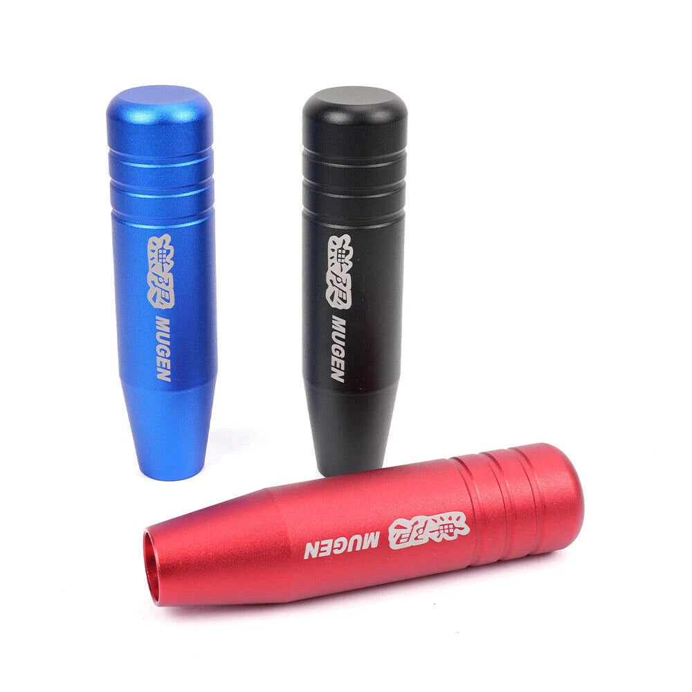 Mugen 130mm Universal Aluminum Black Manual Gear Shift Knob