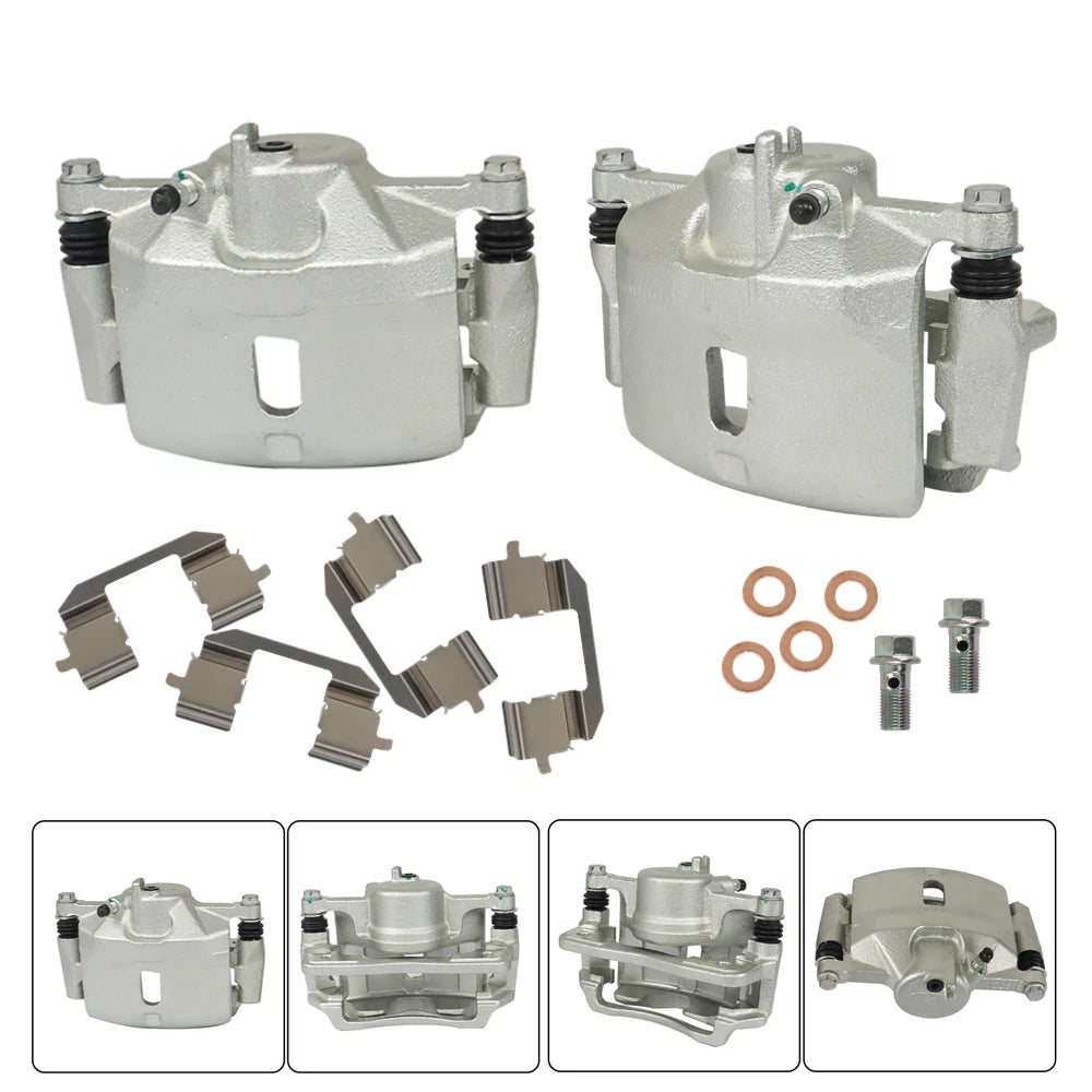 2X Front Brake Calipers for Honda Civic (2006–2011)
