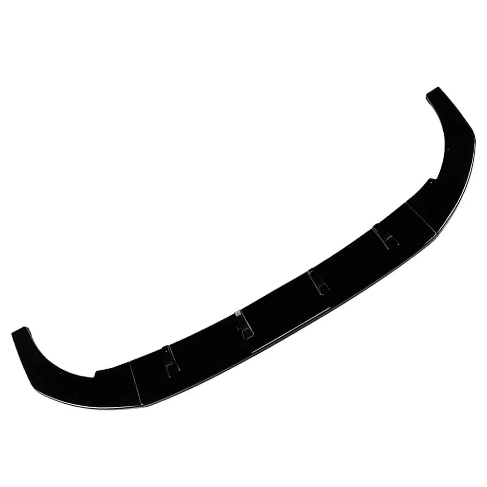 Black Front Bumper Lip Spoiler for Volkswagen Golf 8 CS R (2020-2024)