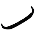 Black Front Bumper Lip Spoiler for Volkswagen Golf 8 CS R (2020-2024)